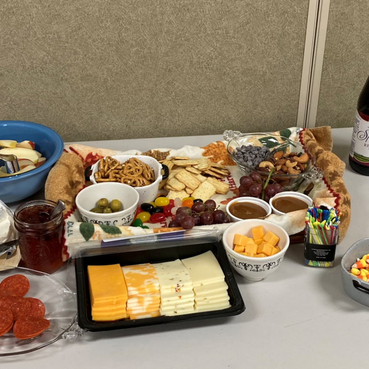  Four Corners Club members made this beautiful Charcuterie Board